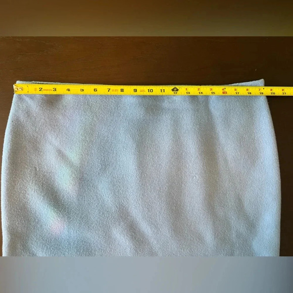 Talbots 90% wool blue skirt. Size 16. - Picture 4 of 7